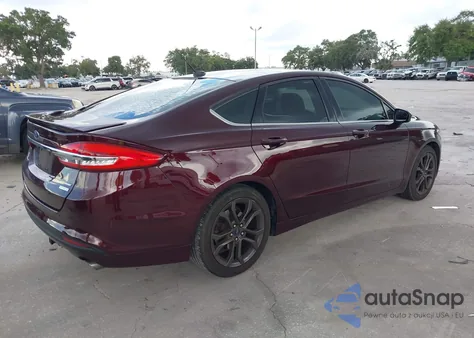 2018 Ford Fusion Se z USA, uszkodzony, nr VIN 3FA6P0HD7JR174846